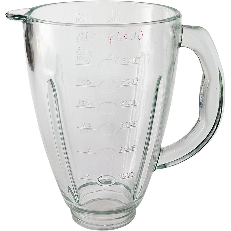 Vaso Vidrio Sirve Para Home Elements Rosca Izquierda